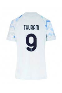 Inter Milan Marcus Thuram #9 Jalkapallovaatteet Naisten Vieraspaita 2025-26 Lyhythihainen